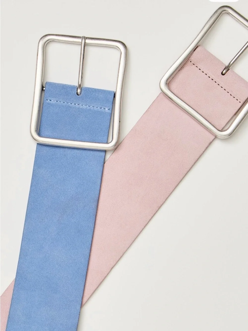 Free People Suede Hex Belt- S/M